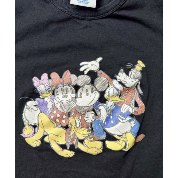 Disney Mickey Friends Shirt Mens Medium Champion Goofy Donald Minnie Pluto Tee - Picture 2 of 9